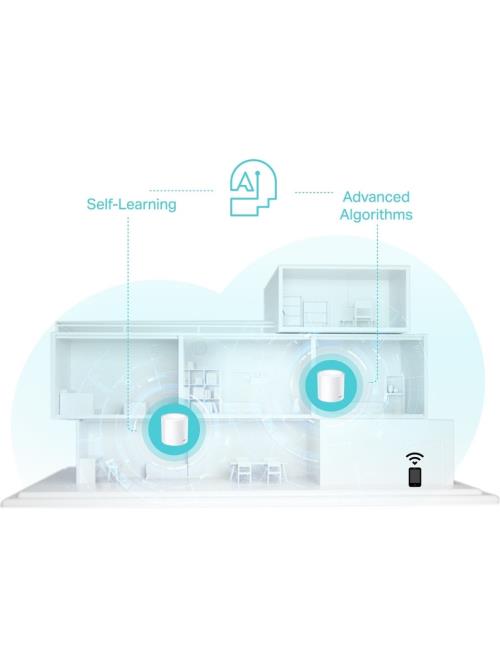 En ucuz TP-LINK DECO-X50-3P AX3000 Whole Home Mesh Wi-Fi 6 System